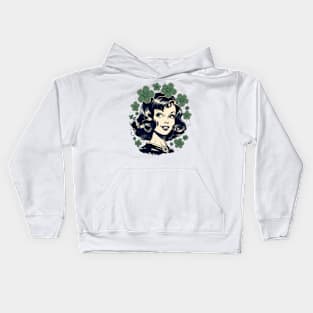 Green Happiness Kids Hoodie